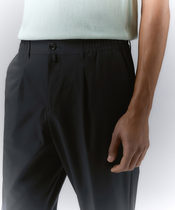 Comfortable and elegant polyester fabric trousers - Peuterey