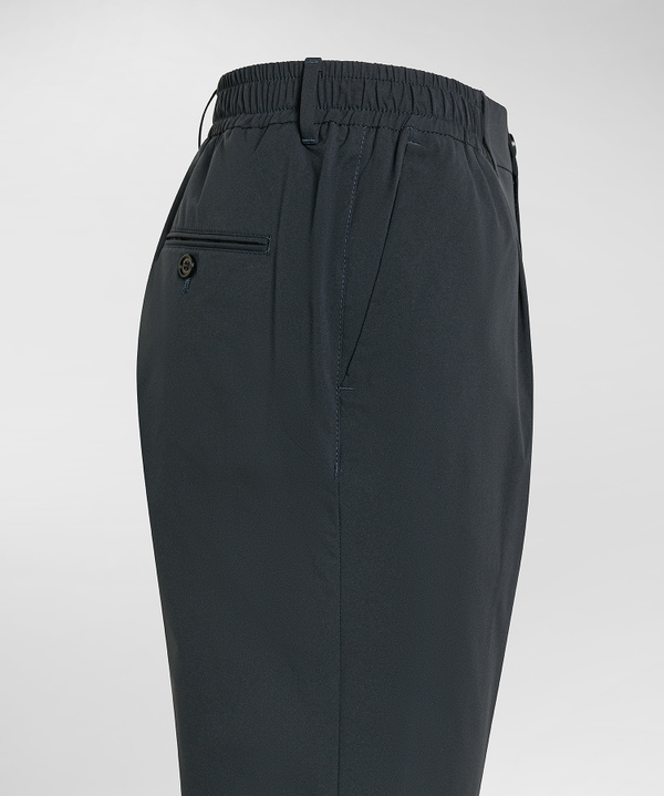 Comfortable and elegant polyester fabric trousers - Peuterey