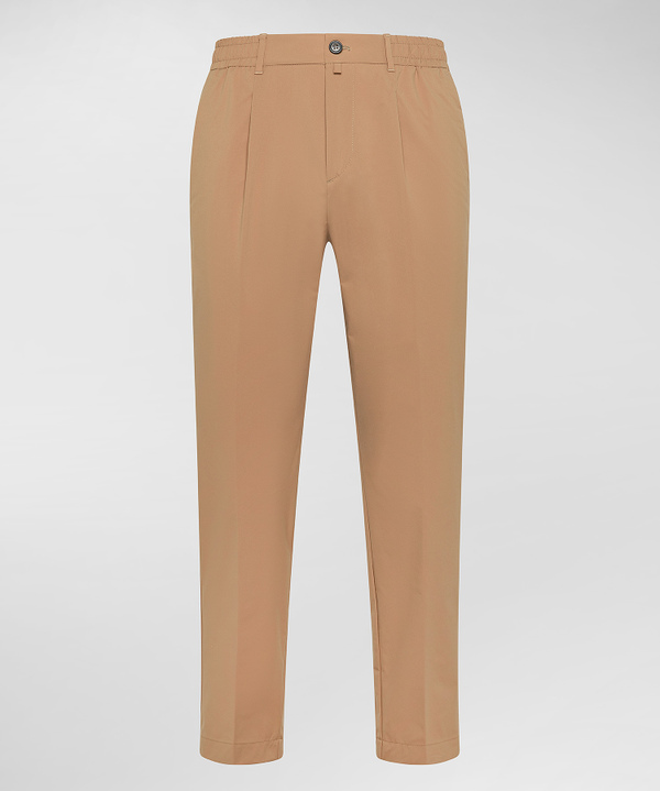 Comfortable and elegant polyester fabric trousers - Peuterey