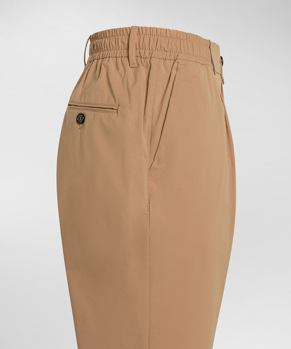 Comfortable and elegant polyester fabric trousers - Peuterey