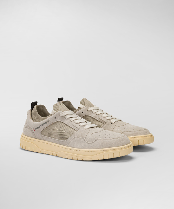 Sneakers in suede e maglina tecnica - Peuterey