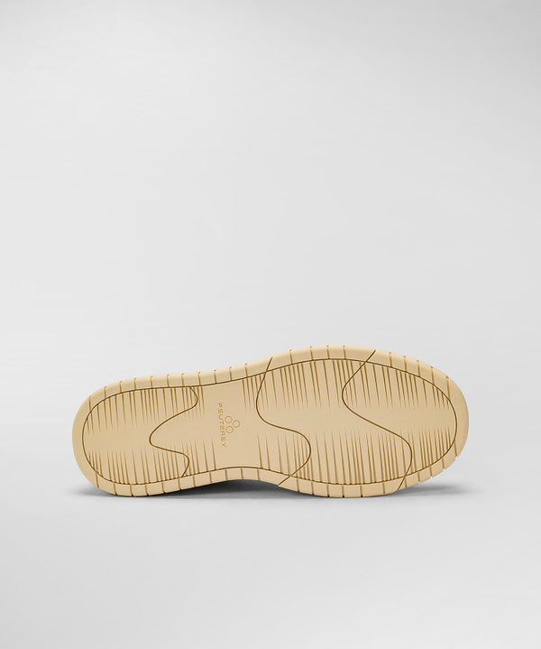 Suede and technical jersey sneakers - Peuterey