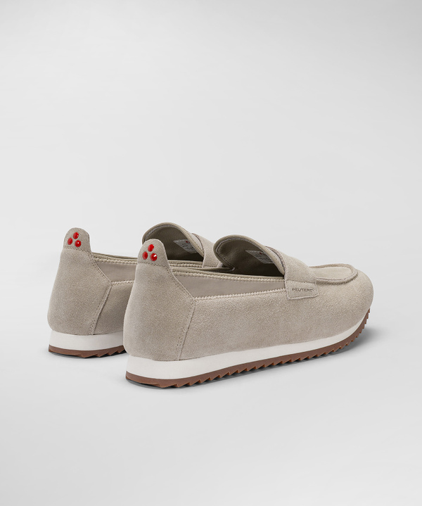 Suede loafers with detail - Peuterey