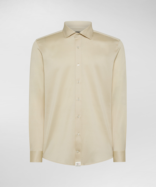 Camicia in piqué di cotone mercerizzato - Peuterey