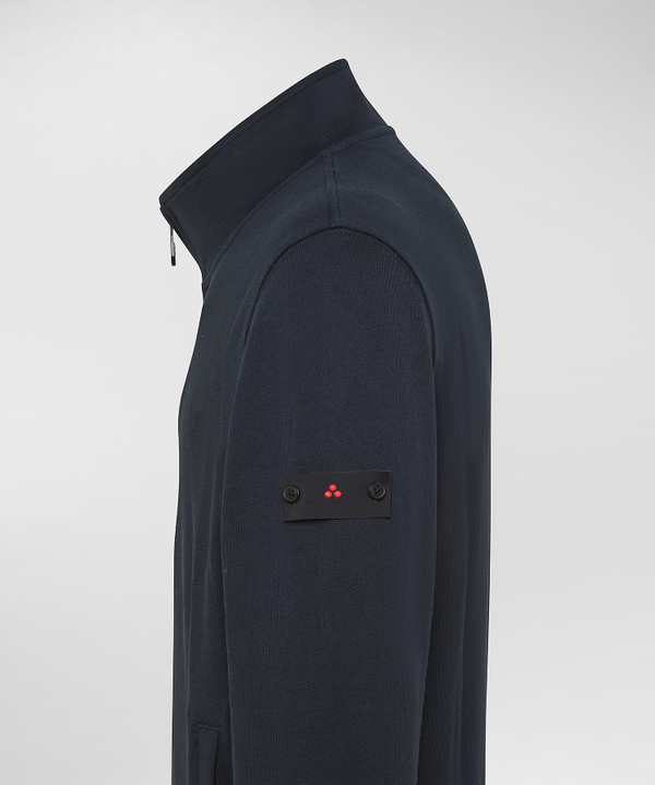 Sweatshirt with stand-up collar and full zip - Peuterey