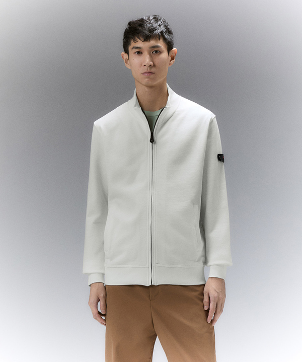 Felpa con collo in piedi e full zip - Peuterey