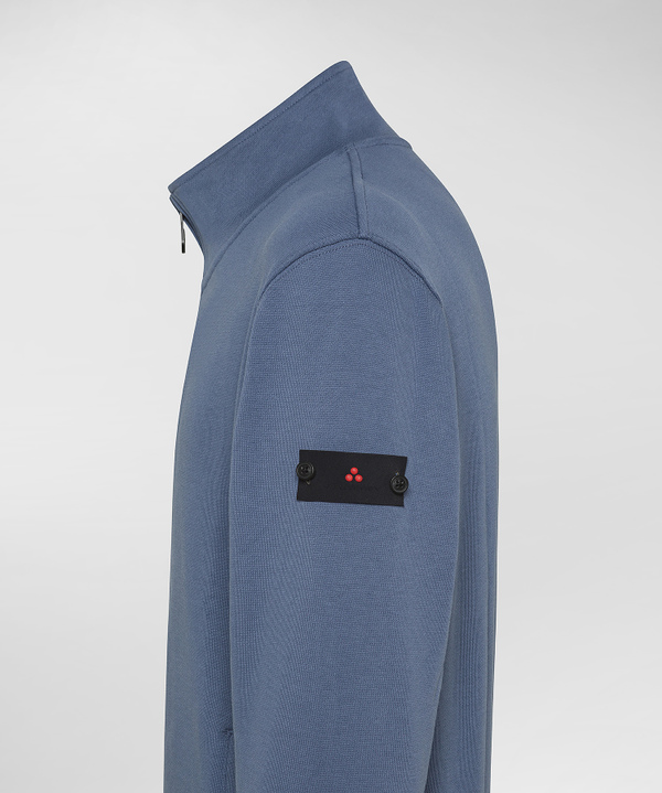 Sweatshirt with stand-up collar and full zip - Peuterey