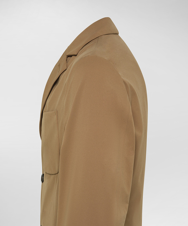 Blazer mit Brusttasche aus Baumwollgewebe - Peuterey