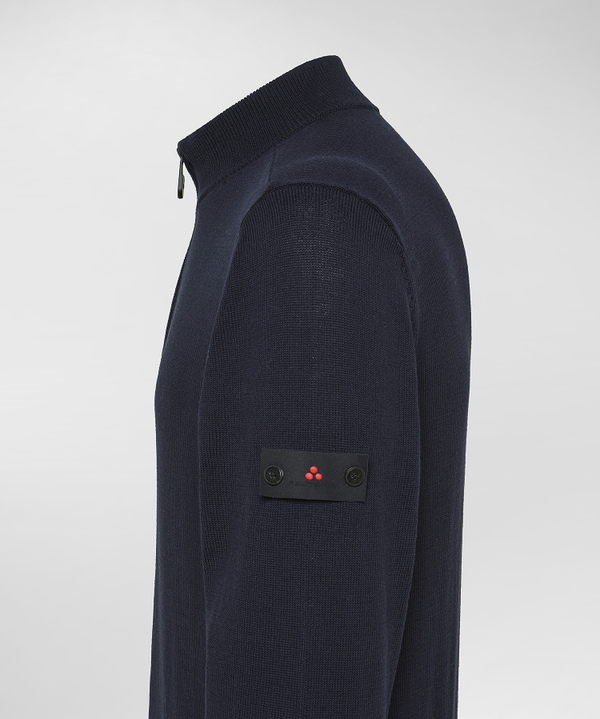 Soft-touch cotton knit sweater - Peuterey