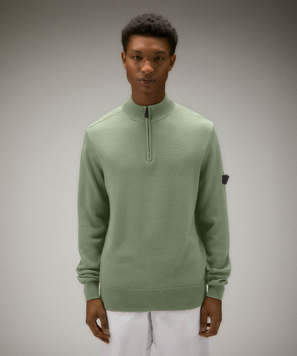 Soft Touch-Pullover aus Baumwolltrikot - Peuterey