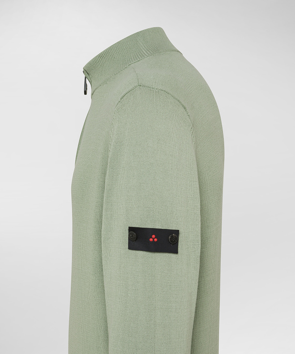 Soft Touch-Pullover aus Baumwolltrikot - Peuterey