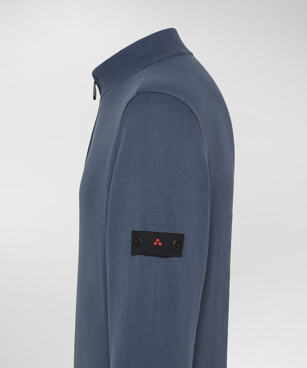 Soft-touch cotton knit sweater - Peuterey