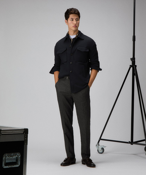 Wool twill trousers - Peuterey