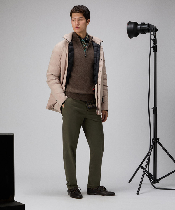 Giacca stretch con cappuccio estraibile - Peuterey