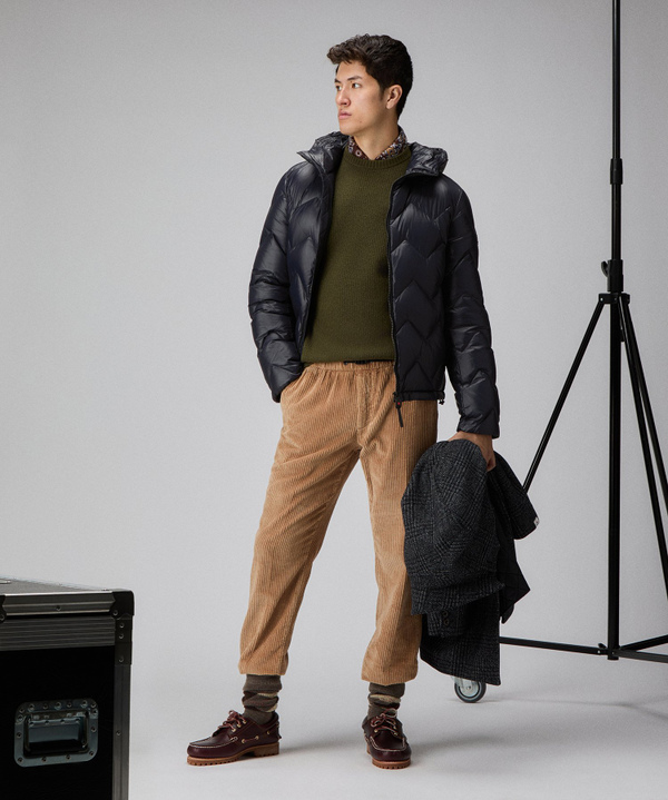 Chevron quilting down jacket - Peuterey