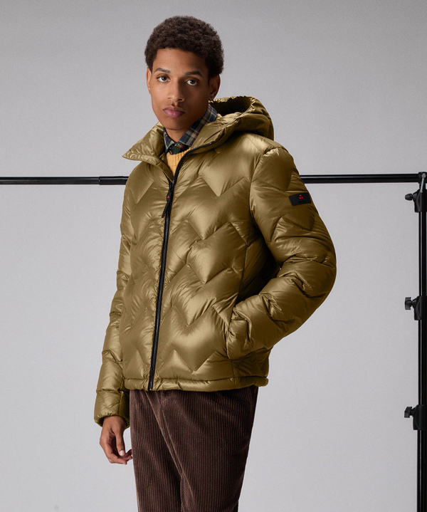 Chevron quilting down jacket - Peuterey