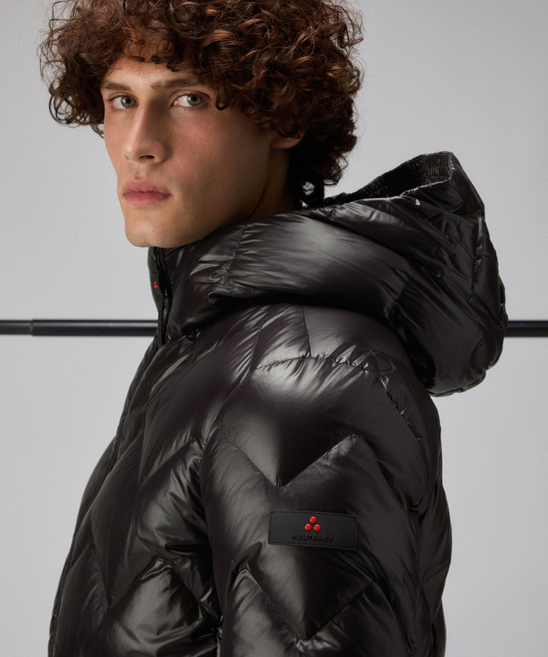 Daunenjacke mit Chevron-Steppung - Peuterey