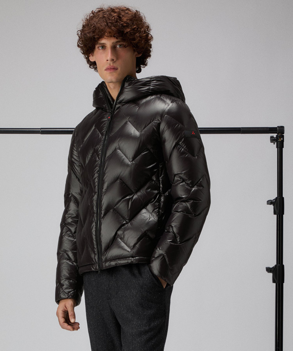 Daunenjacke mit Chevron-Steppung - Peuterey