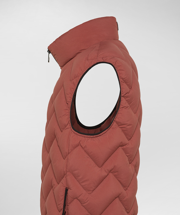 Gilet con trapunta a zig-zag - Peuterey