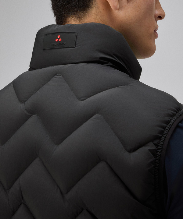Vest with zig-zag quilting - Peuterey