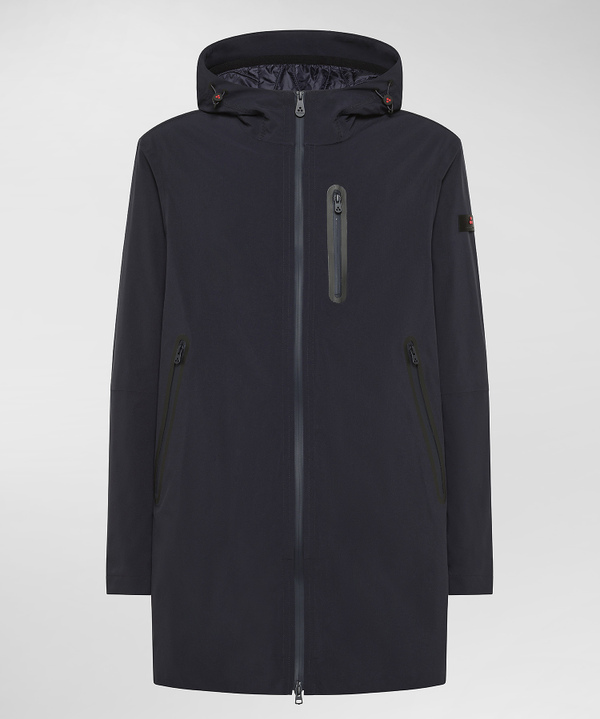 Overcoat liscio con cappuccio - Peuterey
