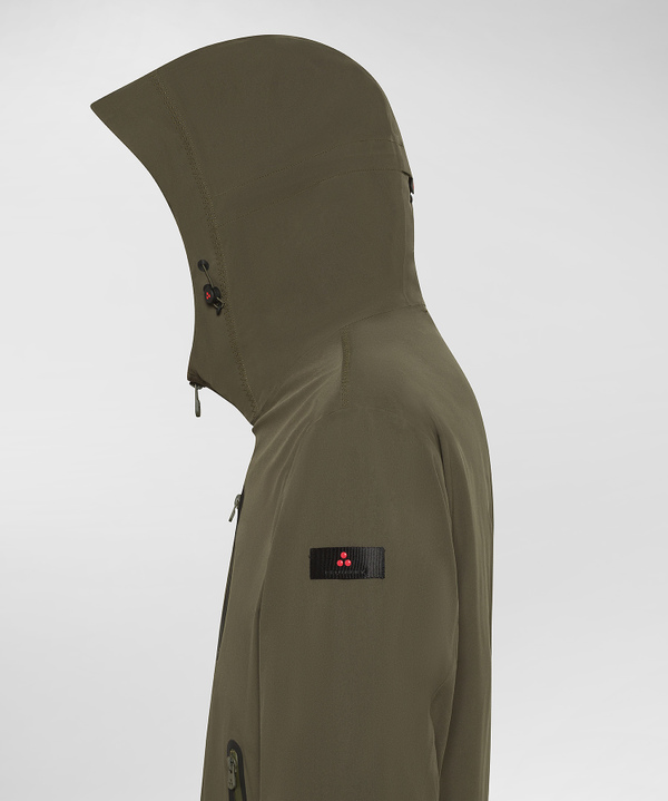 Overcoat liscio con cappuccio - Peuterey