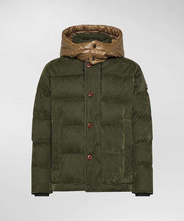 Velvet-like jacket in double material - Peuterey