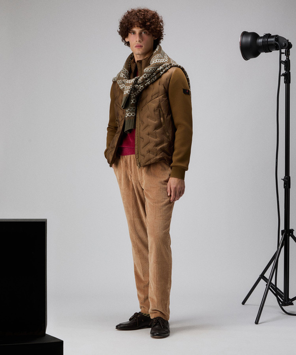 Scooter-Jacke aus doppeltem Stoff - Peuterey