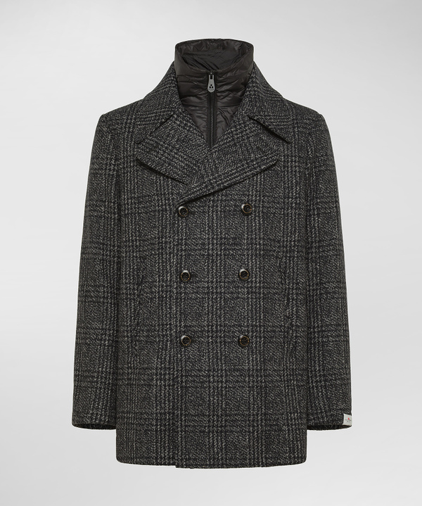Zweireihige Jacke mit abnehmbarem Latz - Peuterey