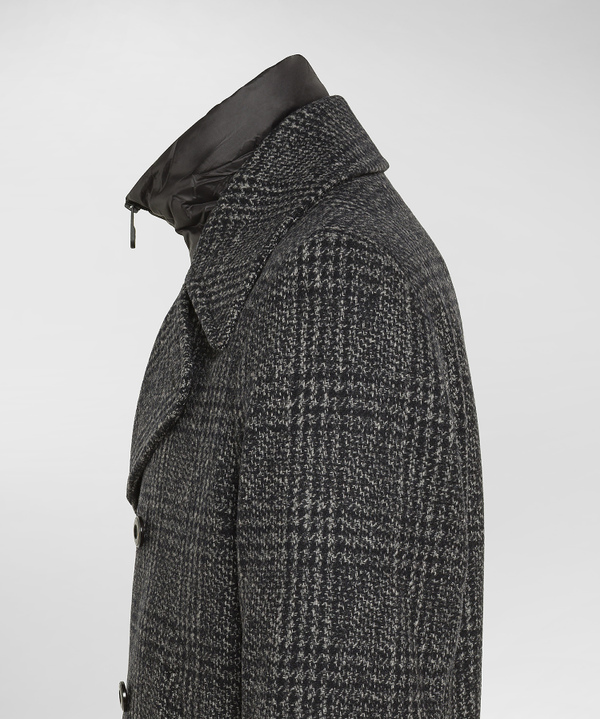 Zweireihige Jacke mit abnehmbarem Latz - Peuterey