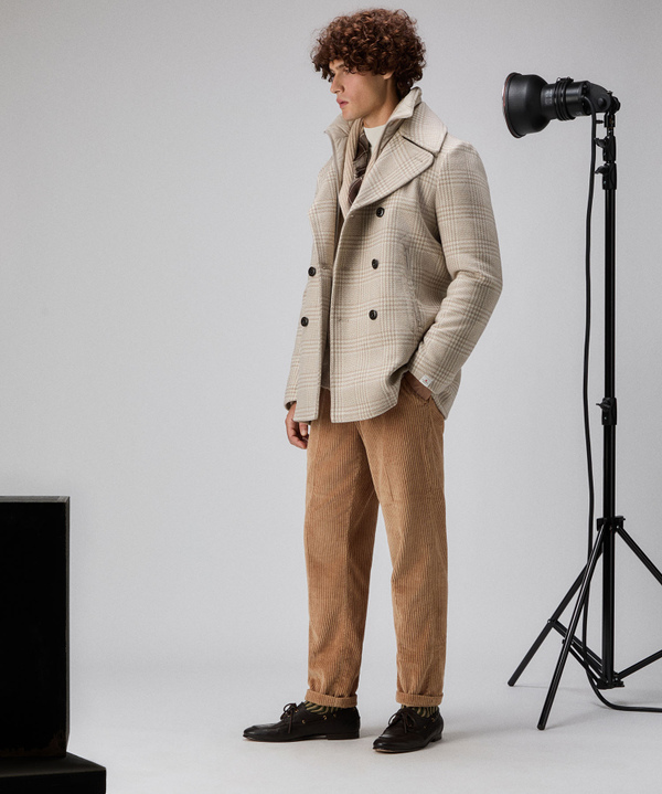 Double-breasted jacket with detachable vest - Peuterey