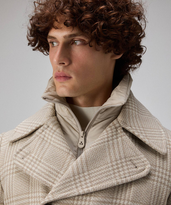 Double-breasted jacket with detachable vest - Peuterey