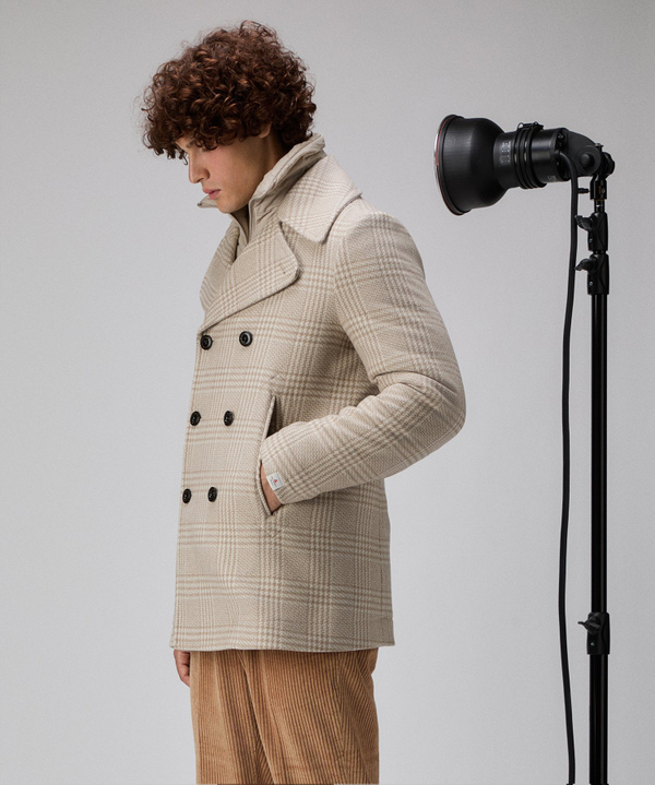 Double-breasted jacket with detachable vest - Peuterey