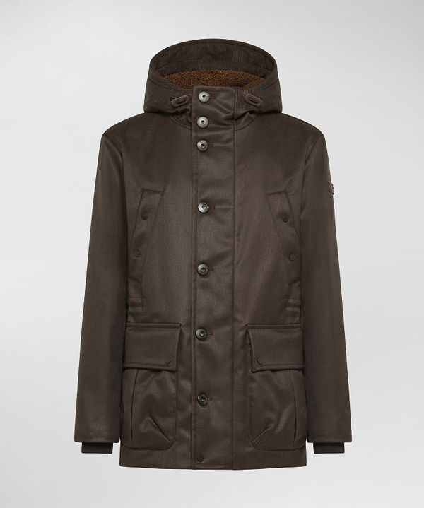 Performance wool drill and cordura jacket - Peuterey