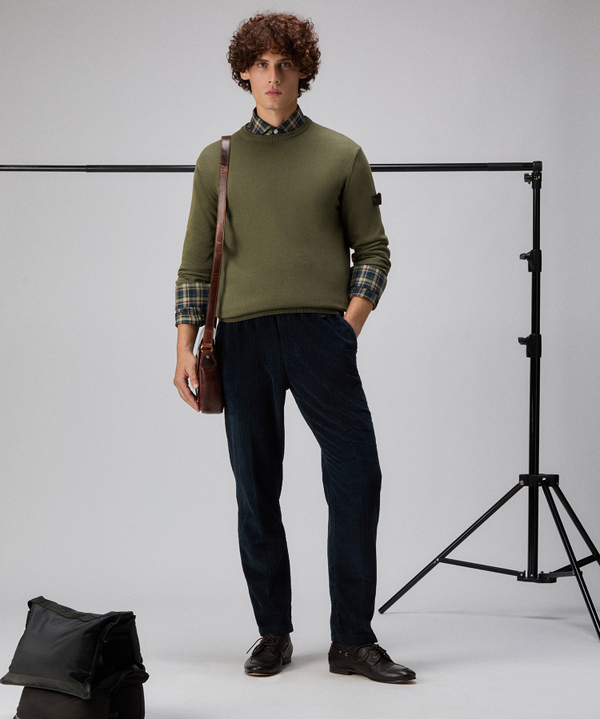 Wool and cotton sweater - Peuterey