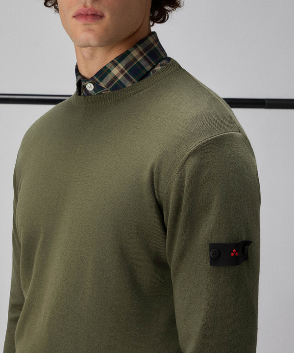 Wool and cotton sweater - Peuterey