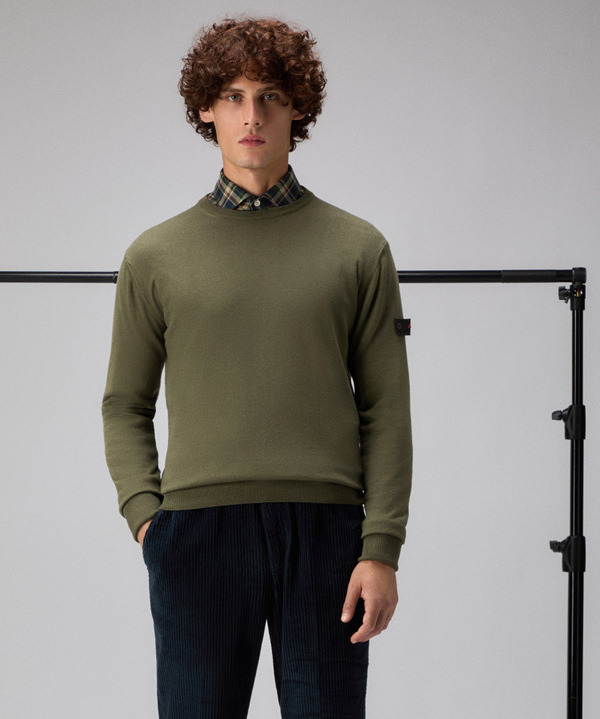 Wool and cotton sweater - Peuterey