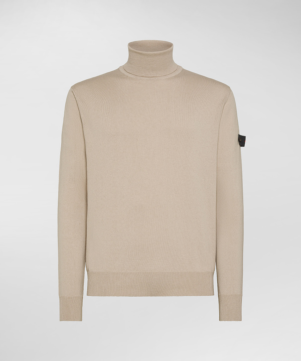 Wool and cotton turtleneck - Peuterey