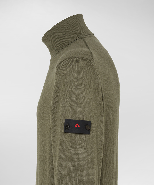Wool and cotton turtleneck - Peuterey