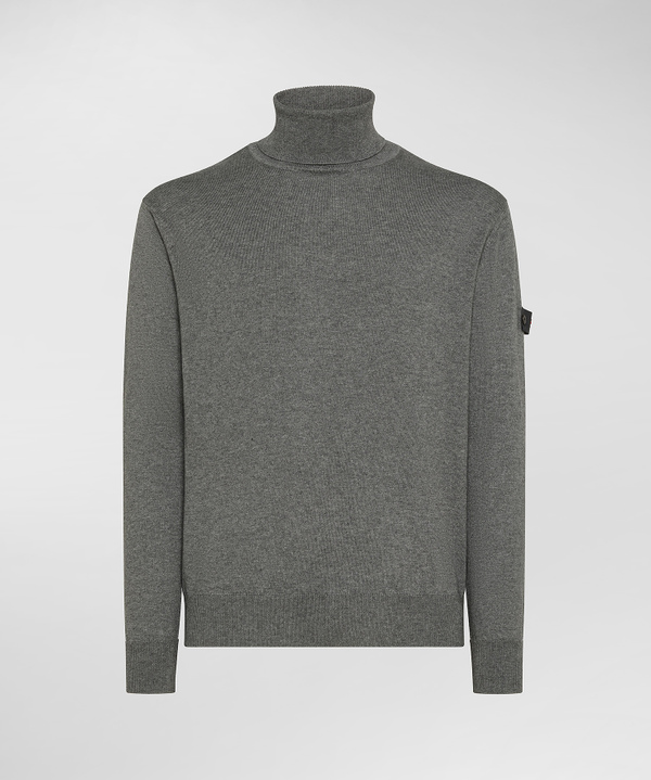 Wool and cotton turtleneck - Peuterey