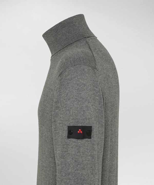 Wool and cotton turtleneck - Peuterey