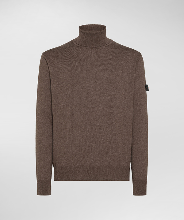 Wool and cotton turtleneck - Peuterey