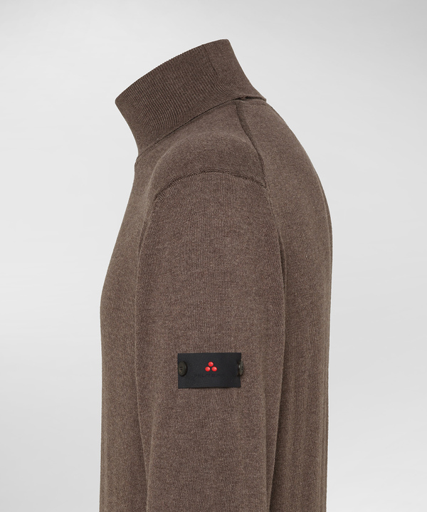 Wool and cotton turtleneck - Peuterey
