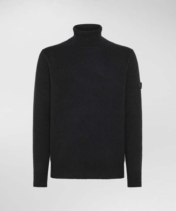 Rollkragenpullover aus Yakwollmischung - Peuterey