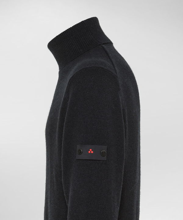 Rollkragenpullover aus Yakwollmischung - Peuterey