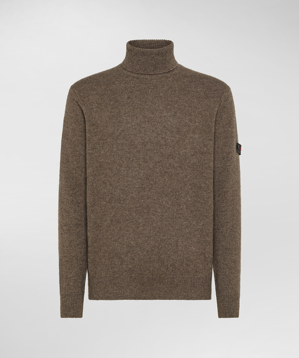 Rollkragenpullover aus Yakwollmischung - Peuterey