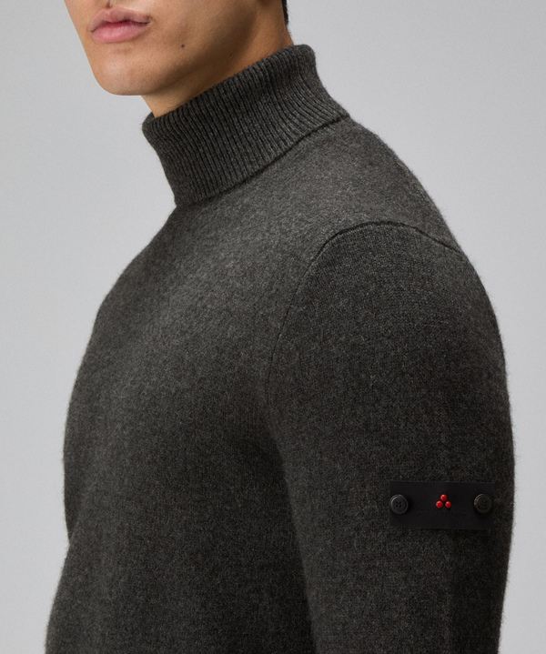 Yak wool blend turtleneck - Peuterey