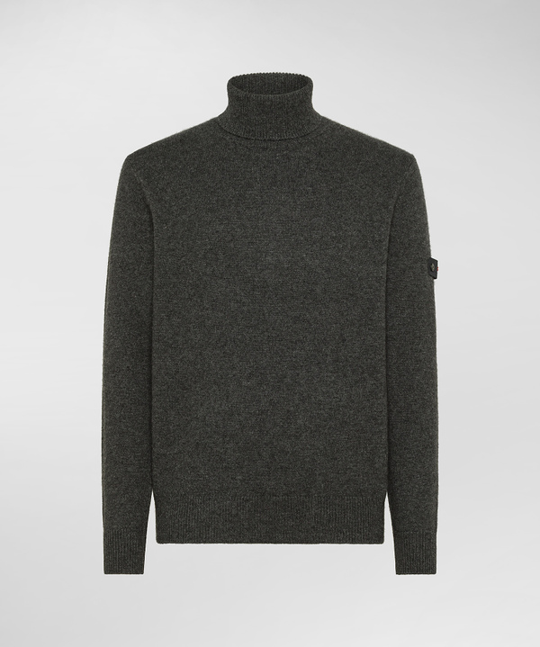 Rollkragenpullover aus Yakwollmischung - Peuterey