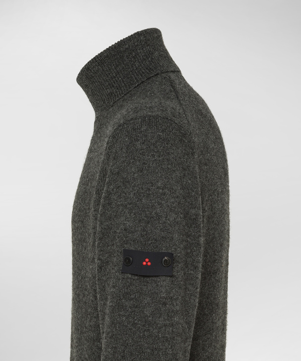 Rollkragenpullover aus Yakwollmischung - Peuterey