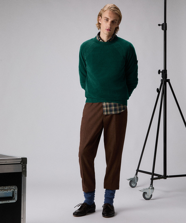 Shaved chenille sweater - Peuterey
